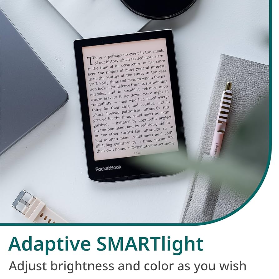 Amazon.com: PocketBook Verse Pro E-Reader Waterproof | Eye